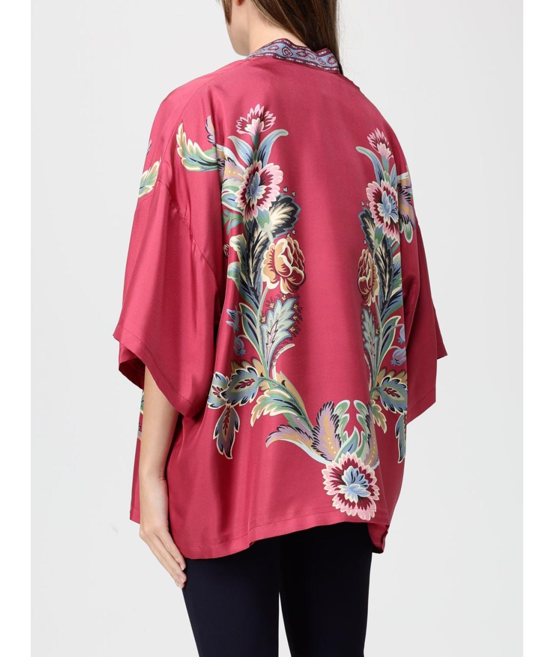 ETRO Мульти шелковый жакет/пиджак, фото 4