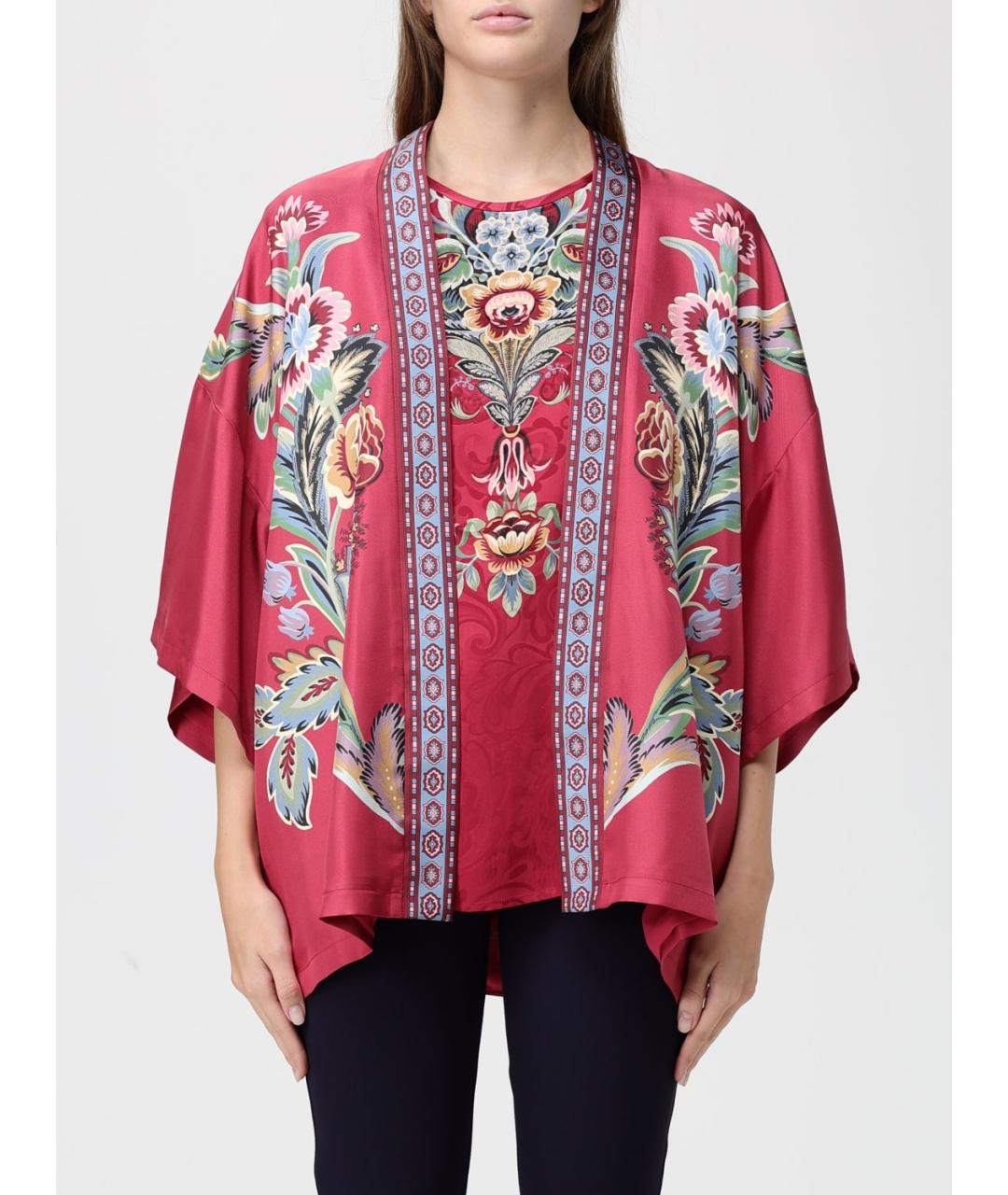 ETRO Мульти шелковый жакет/пиджак, фото 2