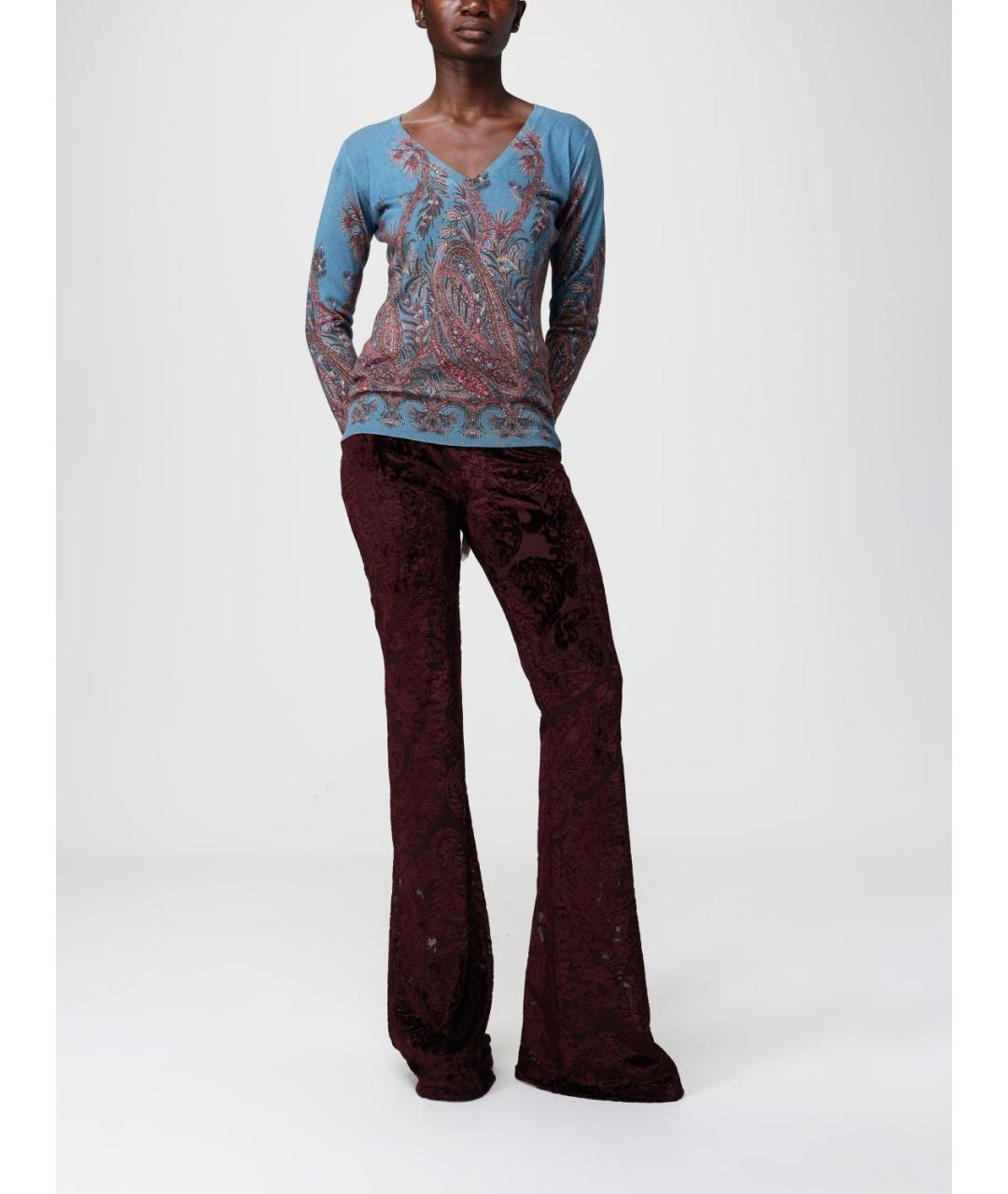 ETRO Мульти кашемировый джемпер / свитер, фото 3