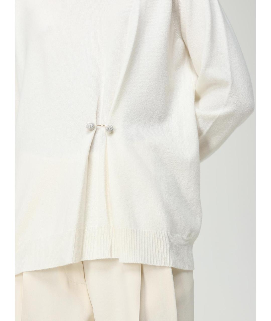 FABIANA FILIPPI Бежевый шерстяной джемпер / свитер, фото 6