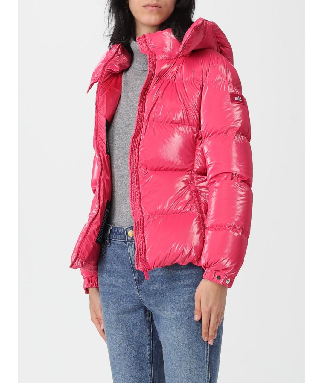 ADD Фуксия полиамидовый пуховик, фото 4