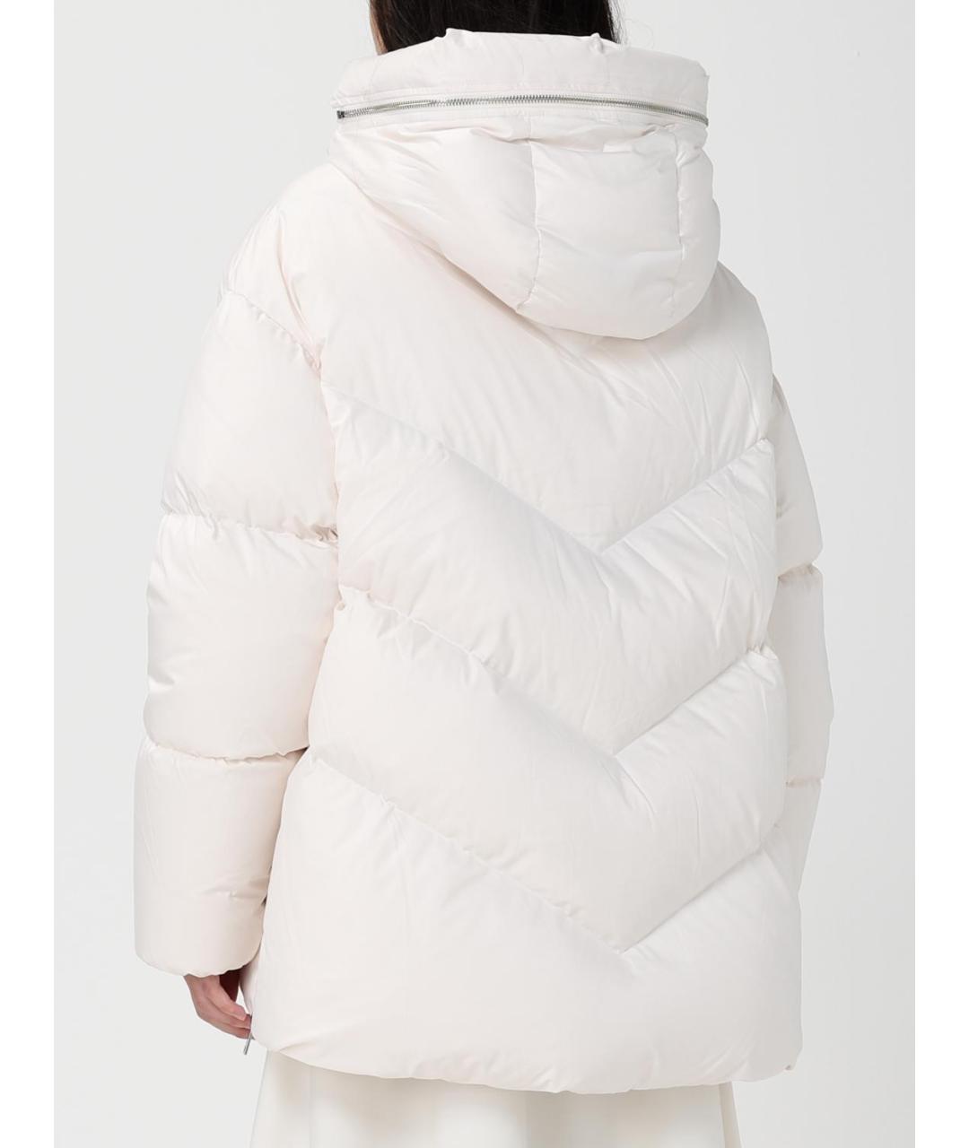 ADD Бежевый полиэстеровый пуховик, фото 3
