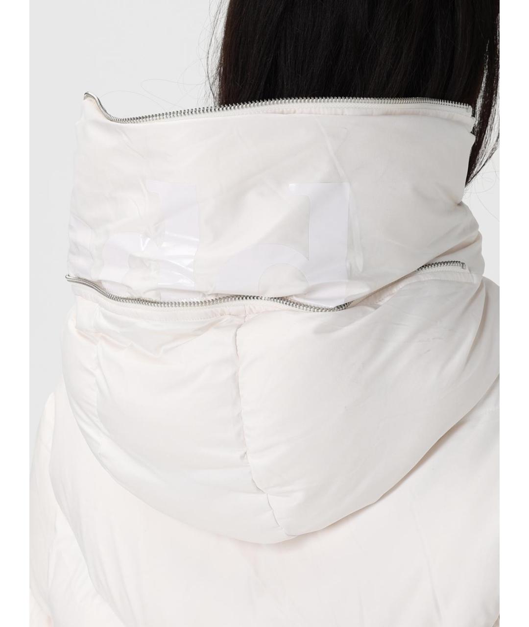 ADD Бежевый полиэстеровый пуховик, фото 5