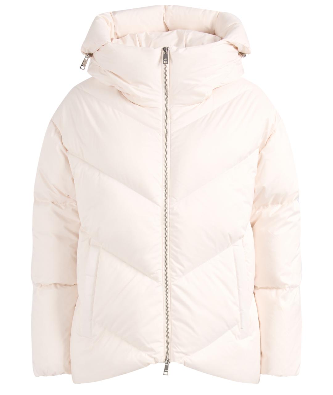 ADD Бежевый полиэстеровый пуховик, фото 1