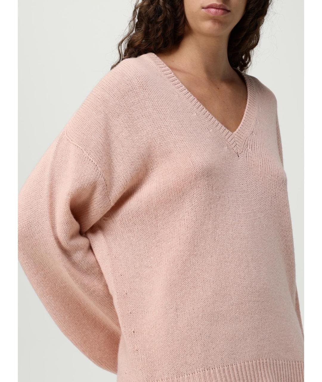 FABIANA FILIPPI Розовый кашемировый джемпер / свитер, фото 5