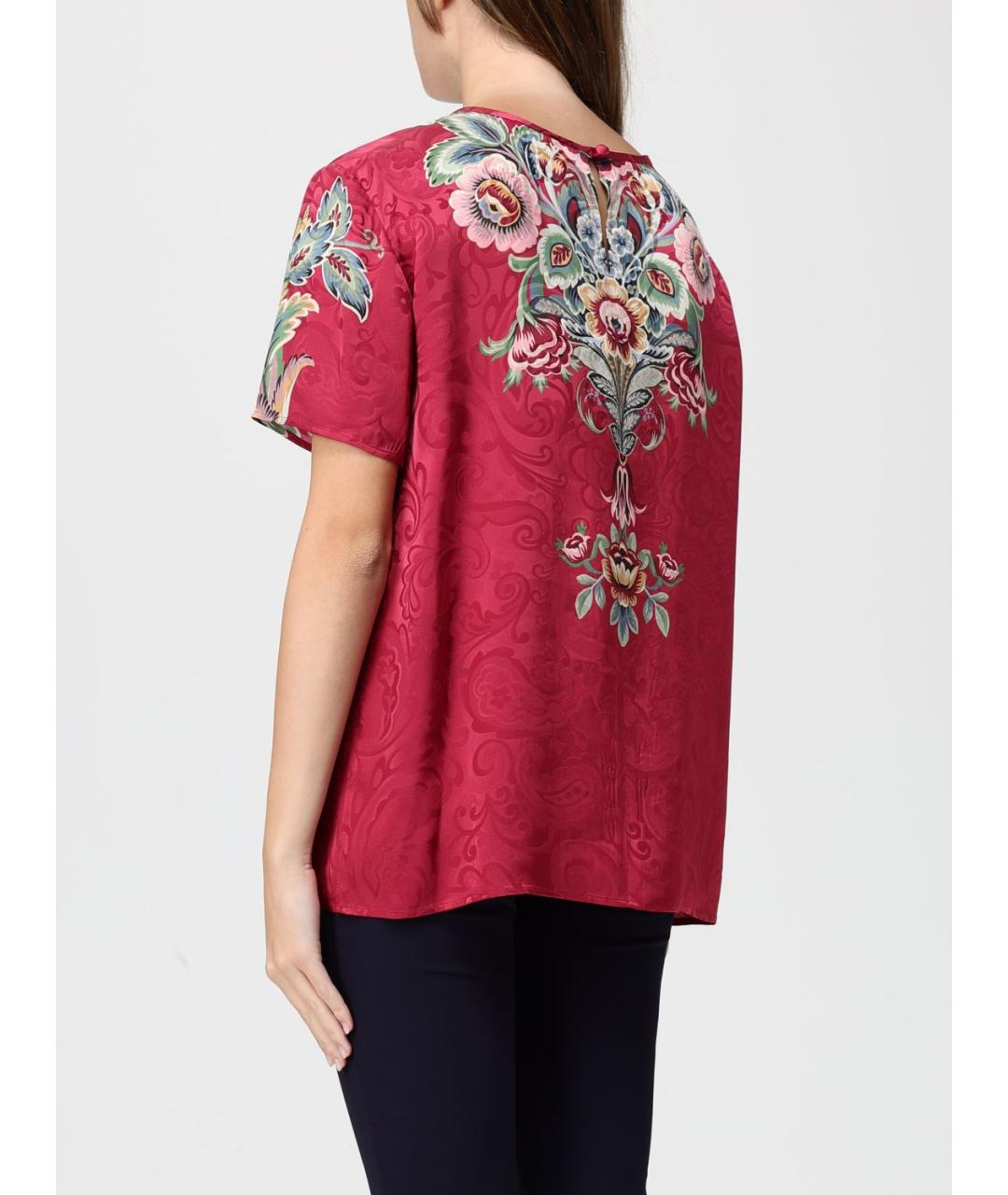 ETRO Мульти вискозная футболка, фото 4