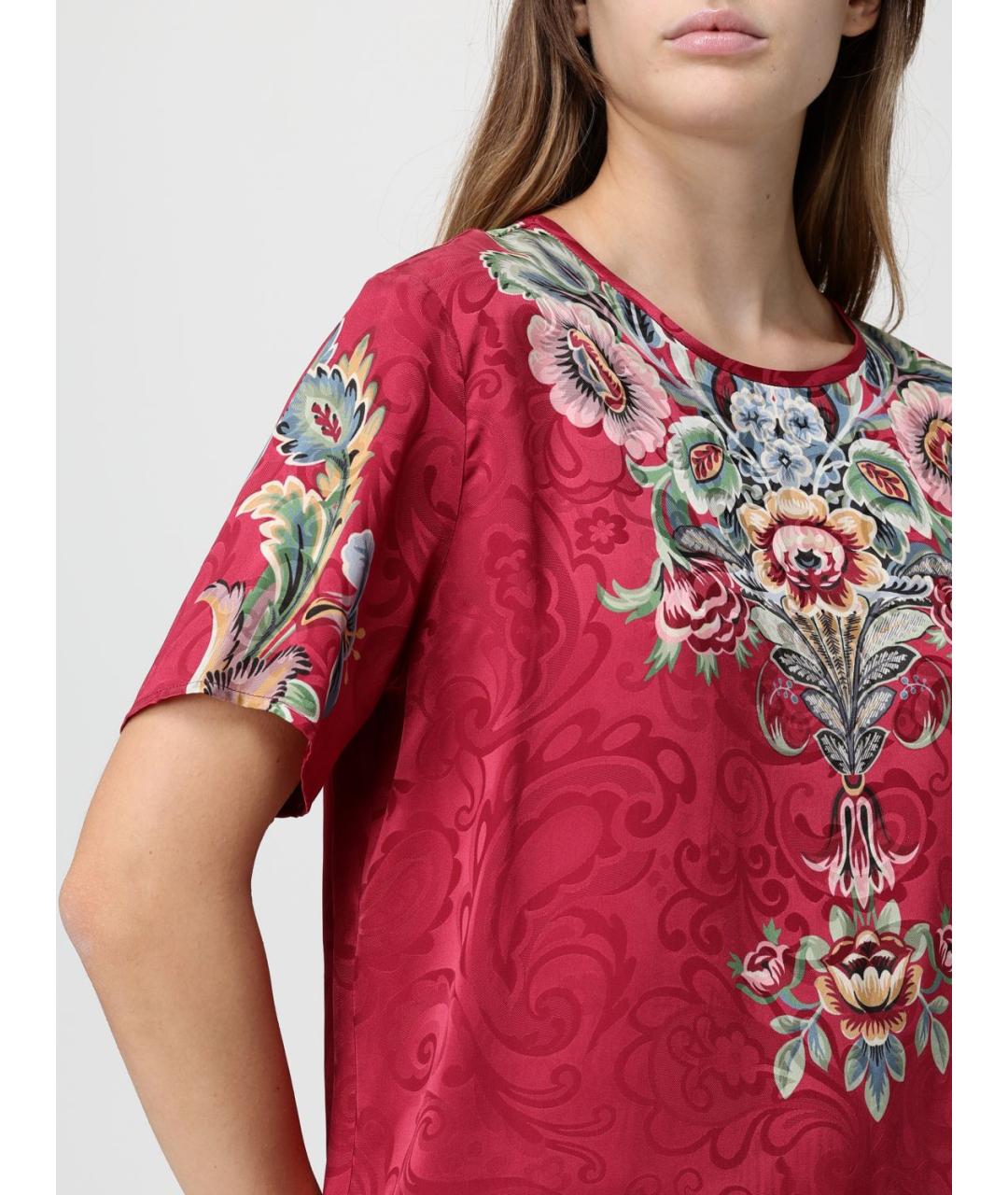 ETRO Мульти вискозная футболка, фото 6