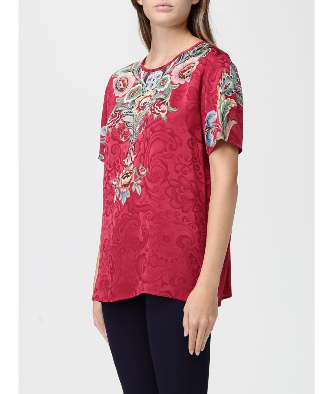 ETRO Мульти вискозная футболка, фото 5