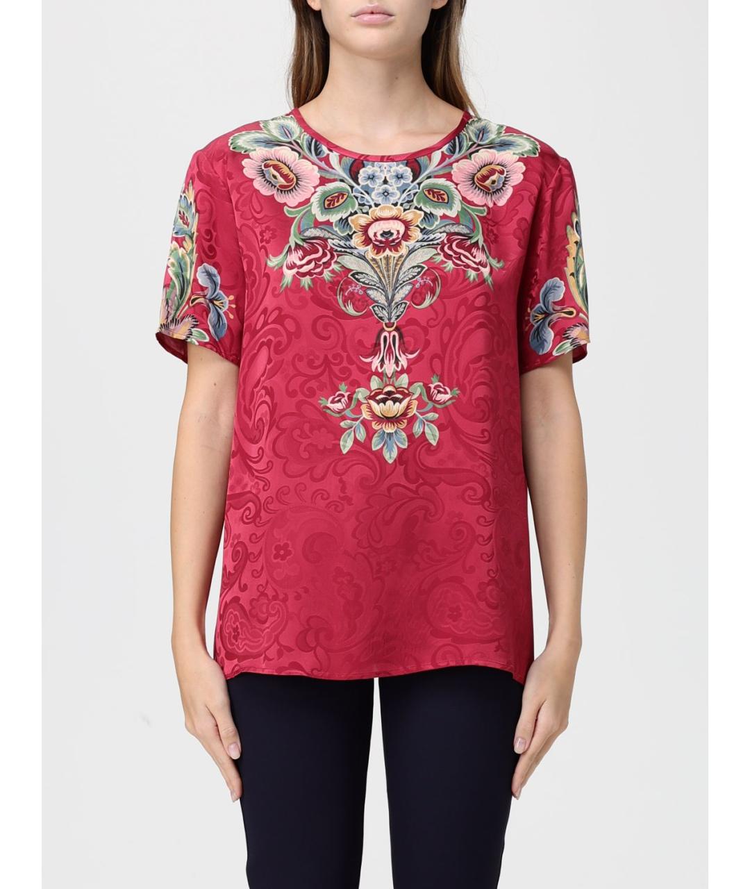 ETRO Мульти вискозная футболка, фото 2