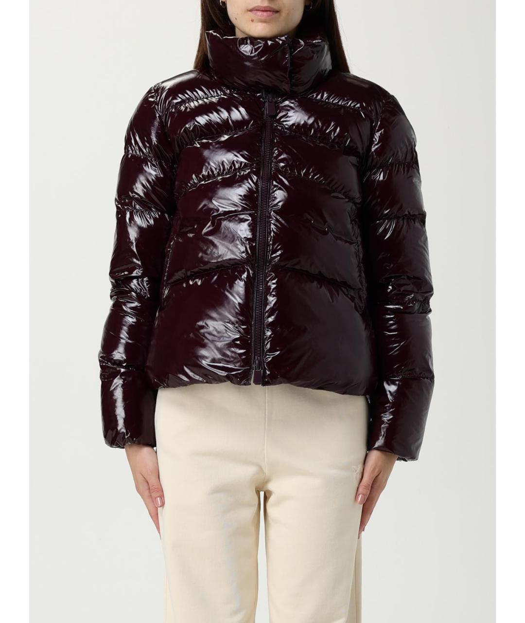 PINKO Бордовая полиамидовая куртка, фото 2