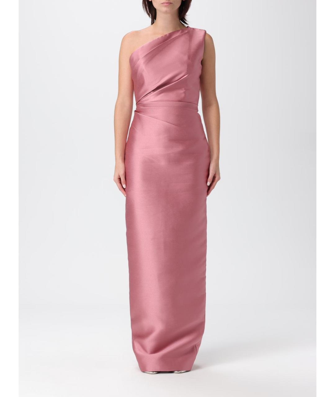 SOLACE LONDON Розовое полиэстеровое вечернее платье, фото 2
