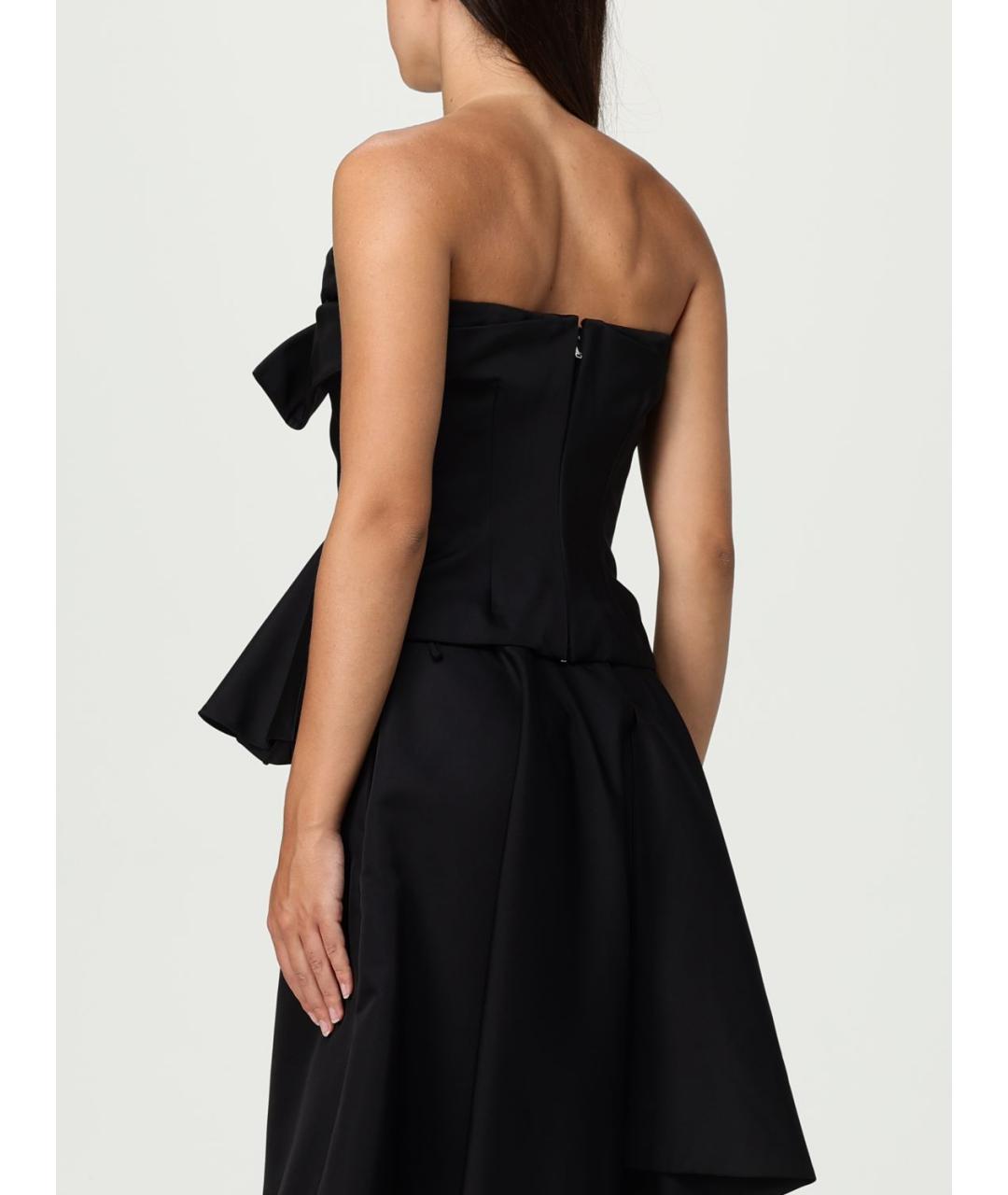 ALEXANDER MCQUEEN Черный корсет, фото 3