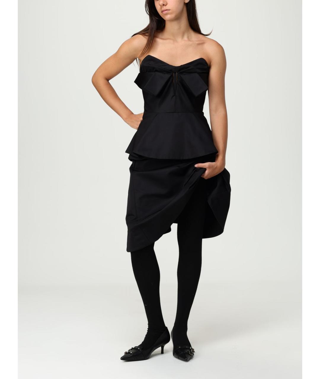 ALEXANDER MCQUEEN Черный корсет, фото 2