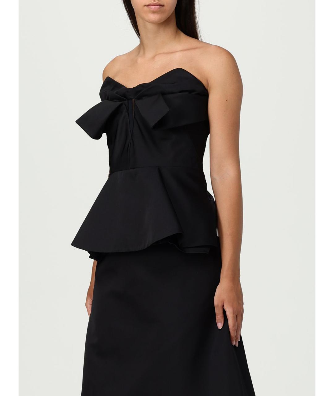 ALEXANDER MCQUEEN Черный корсет, фото 4