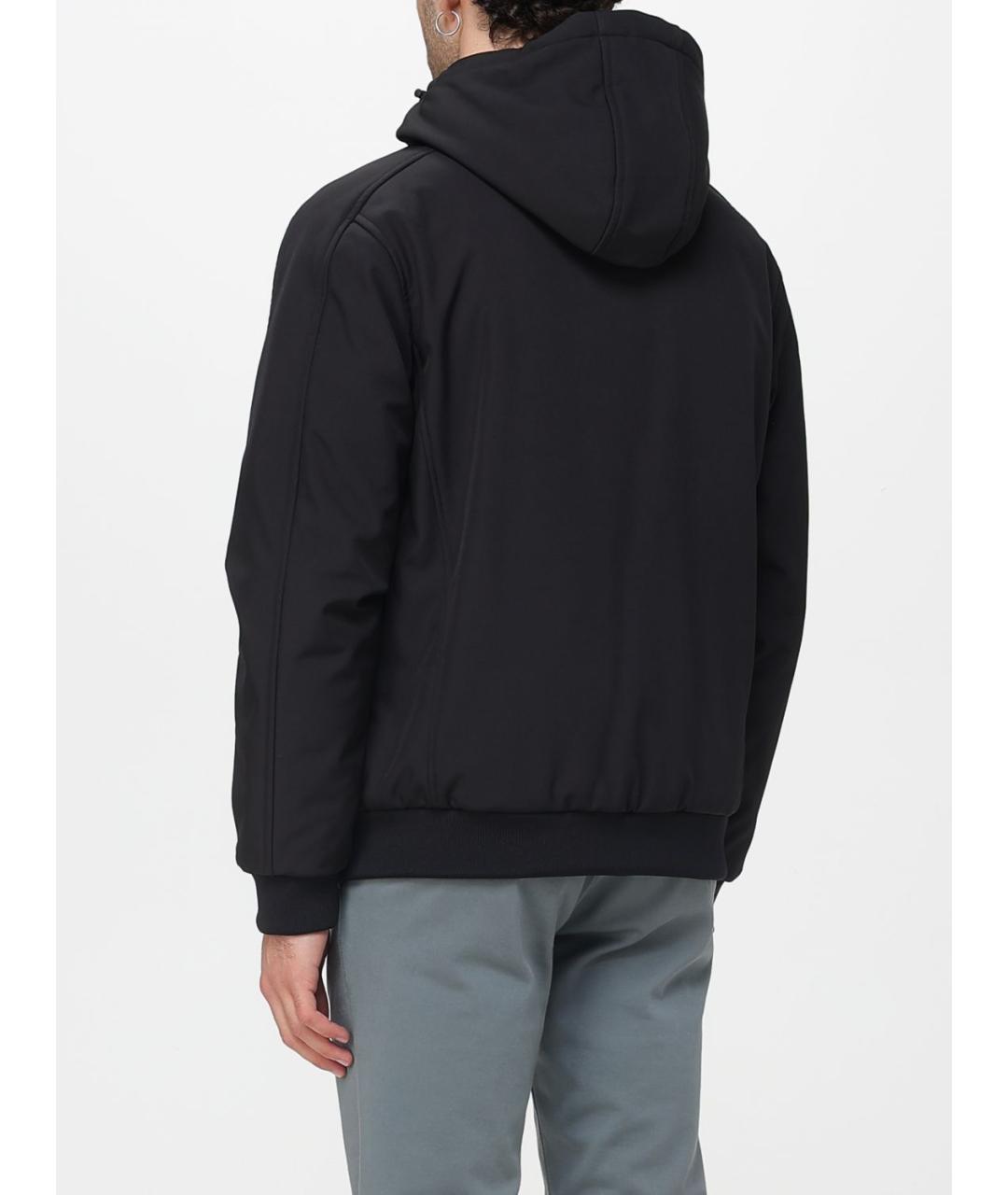 ADD Черный полиамидовый пуховик, фото 2