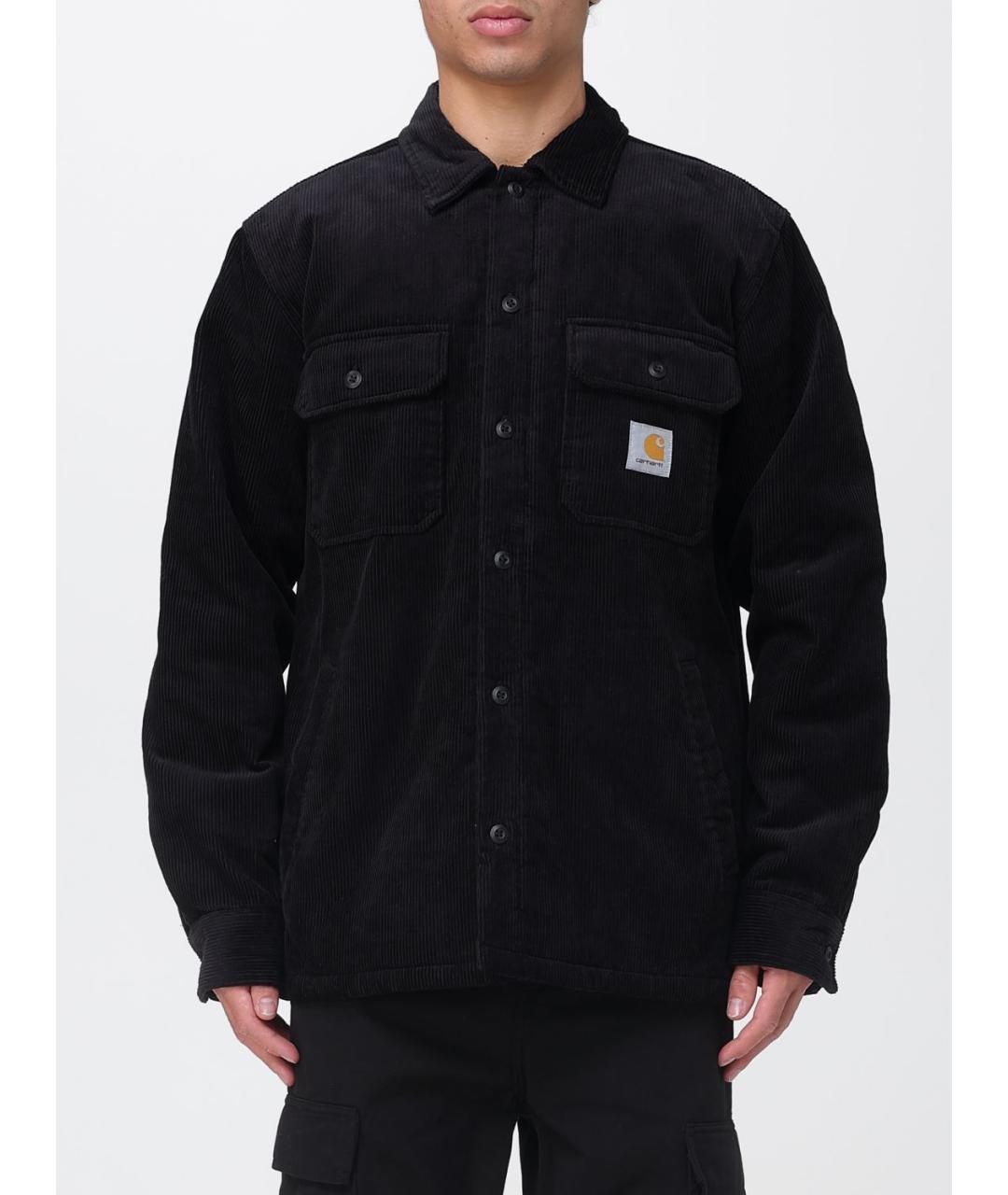 CARHARTT WIP Черная хлопковая куртка, фото 2