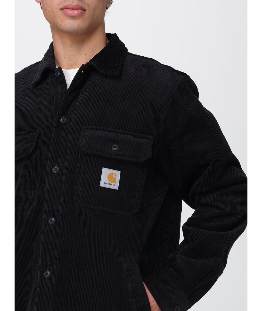 CARHARTT WIP Черная хлопковая куртка, фото 5