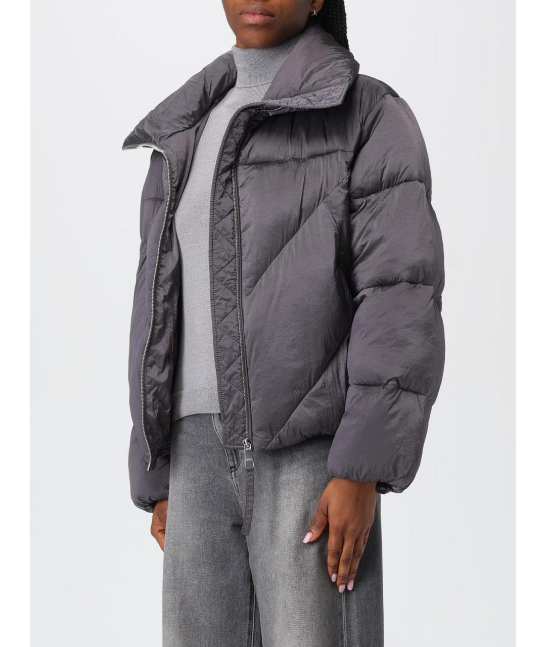 HUGO BOSS Серая полиамидовая куртка, фото 4