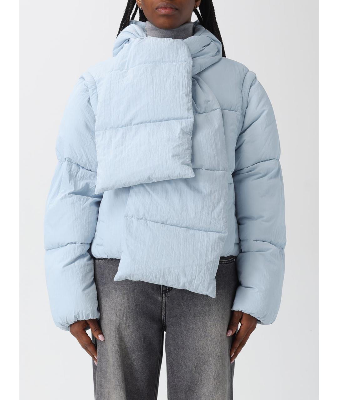 HUGO BOSS Голубая полиамидовая куртка, фото 2