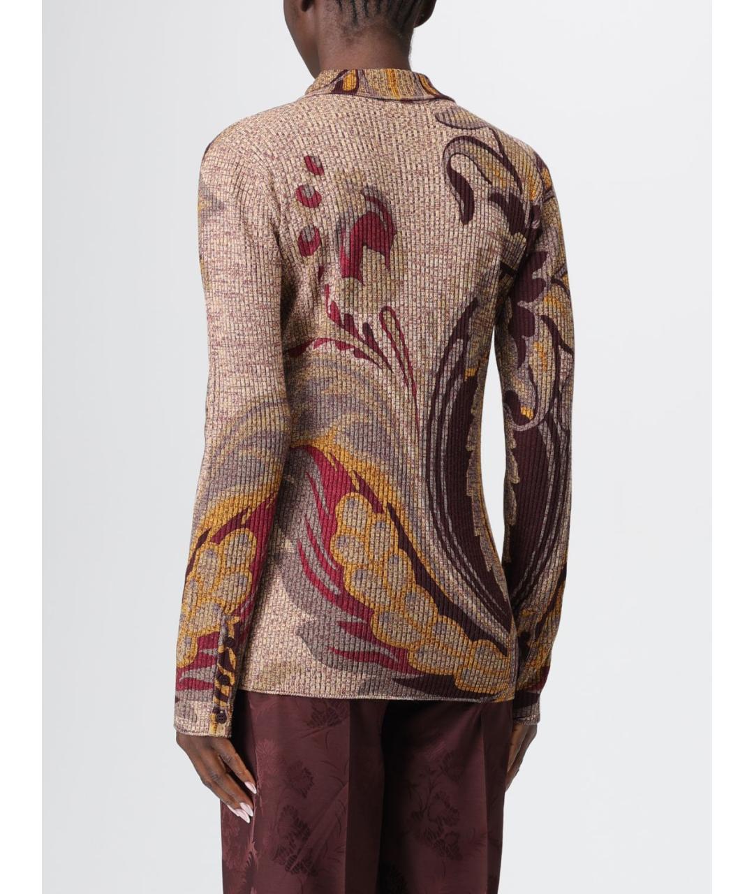 ETRO Мульти шерстяной кардиган, фото 4