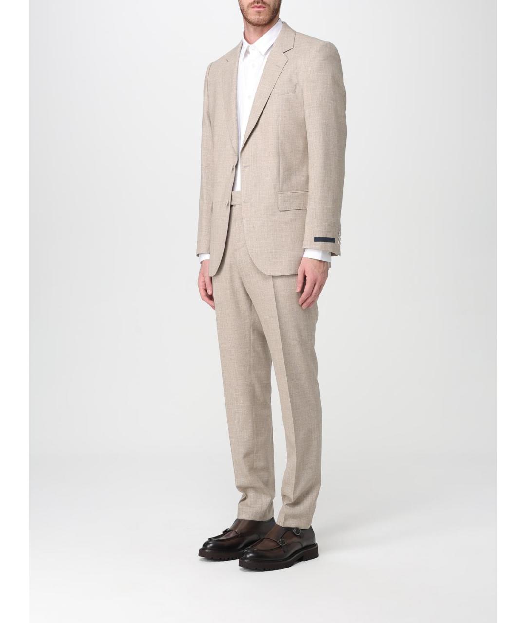 HUGO BOSS Бежевый классический костюм, фото 4