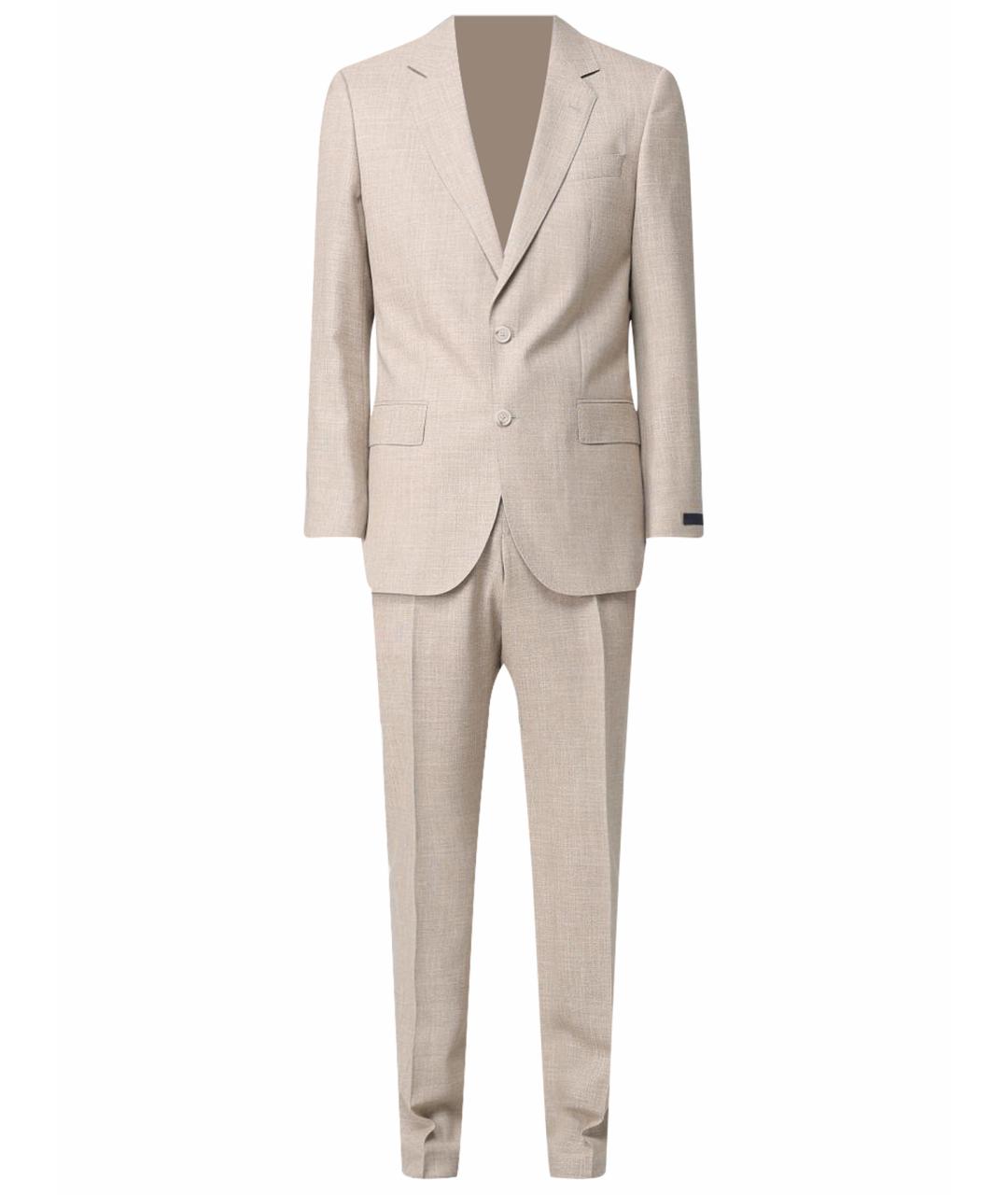 HUGO BOSS Бежевый классический костюм, фото 1
