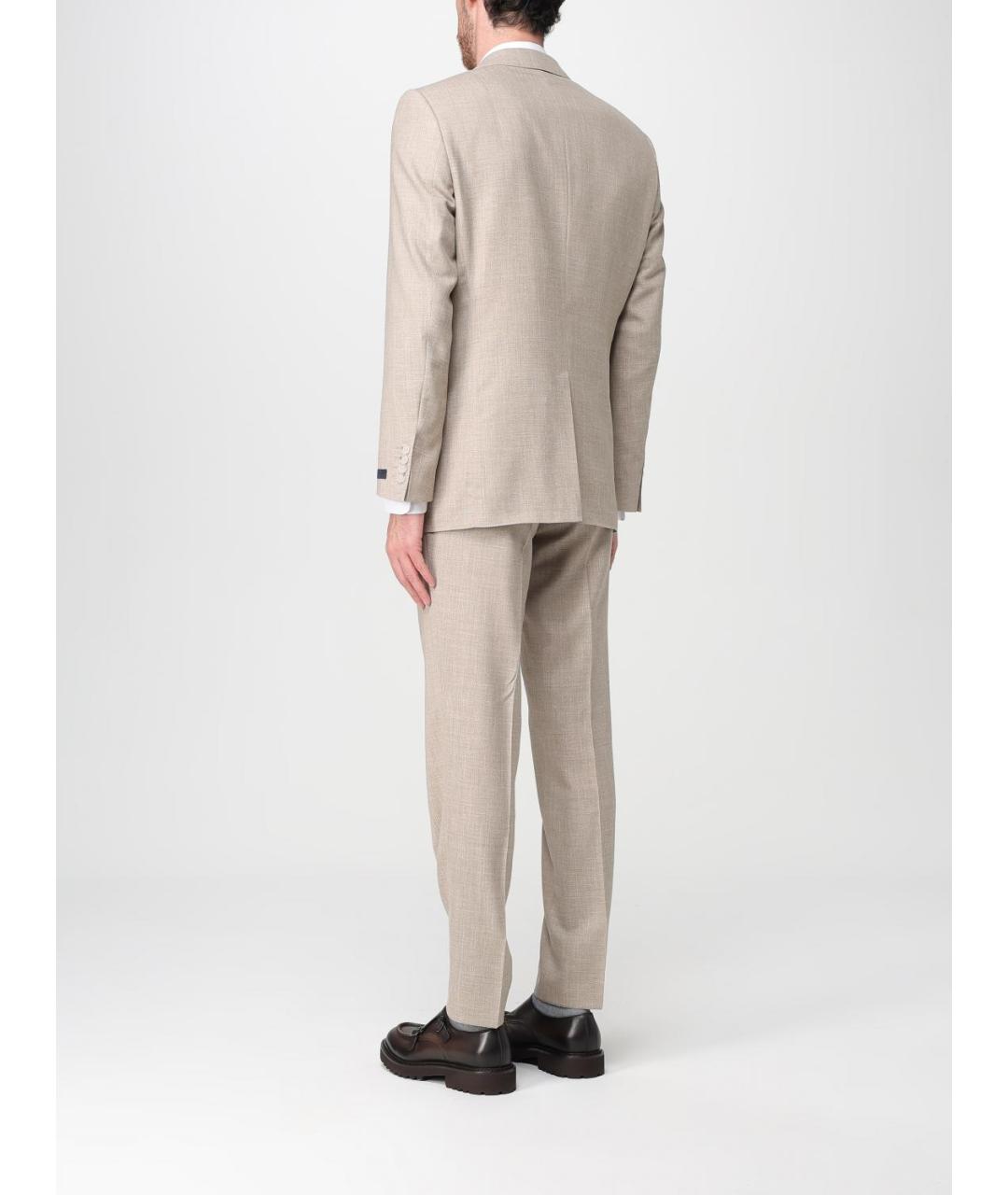 HUGO BOSS Бежевый классический костюм, фото 3