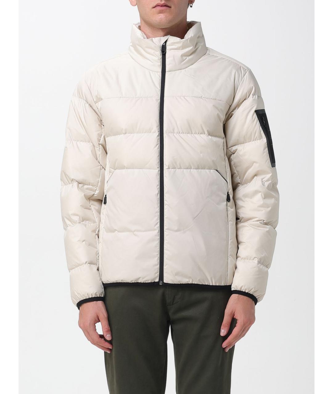 HUGO BOSS Белая полиэстеровая куртка, фото 5