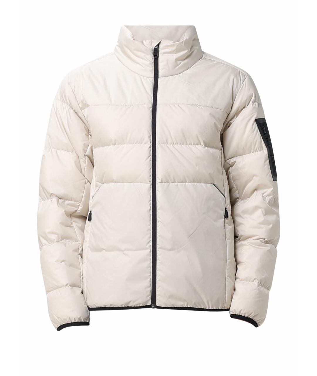 HUGO BOSS Белая полиэстеровая куртка, фото 1