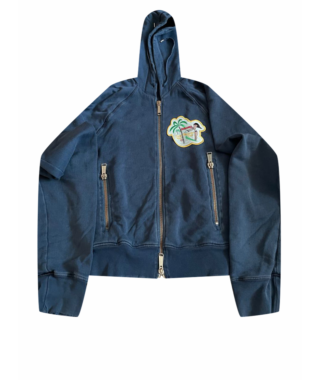 DSQUARED2 Синий хлопковый спортивные костюмы, фото 1