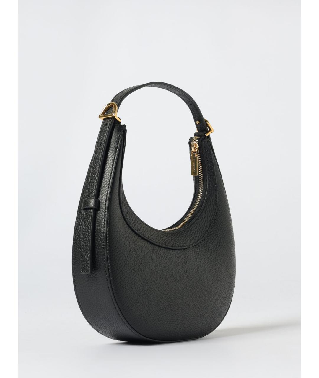 COCCINELLE Черная кожаная сумка через плечо, фото 2