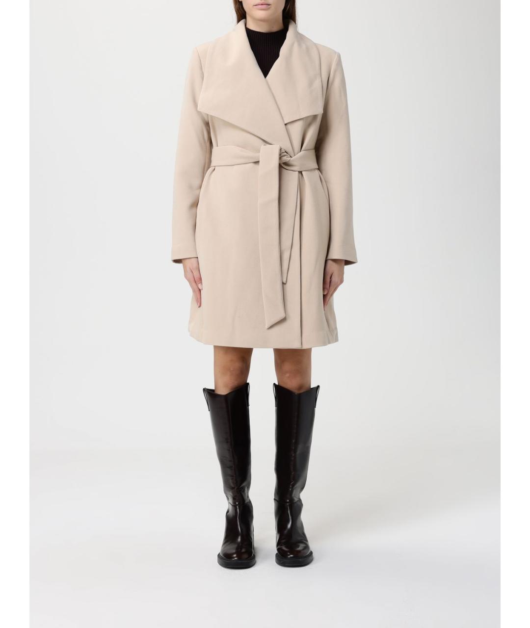 RALPH LAUREN Бежевое шерстяное пальто, фото 4