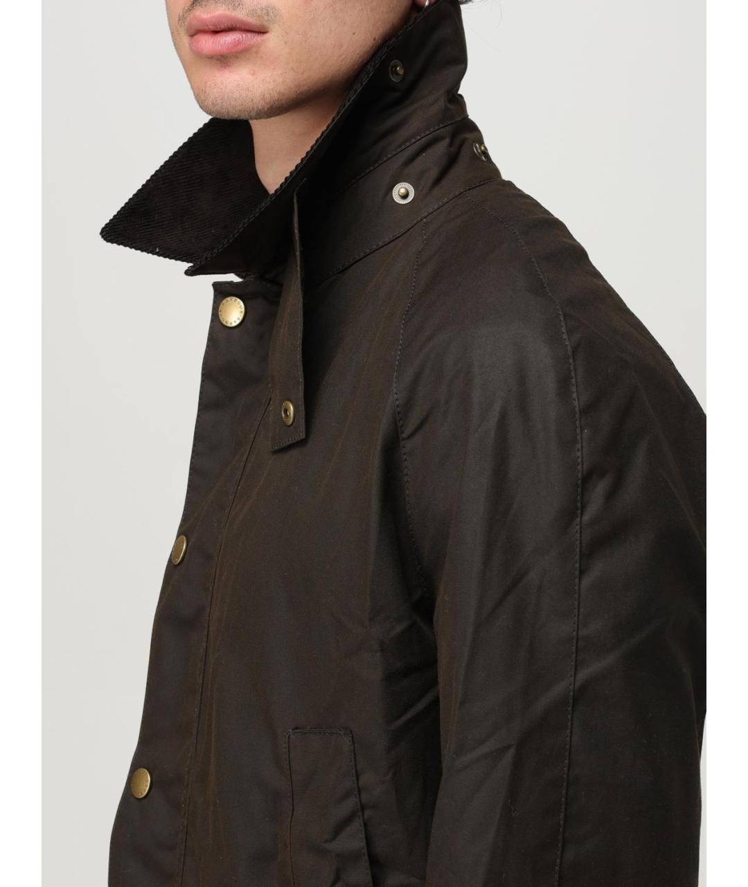 BARBOUR Хаки куртка, фото 4