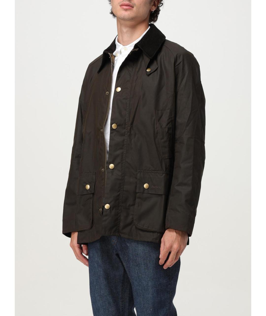 BARBOUR Хаки куртка, фото 3