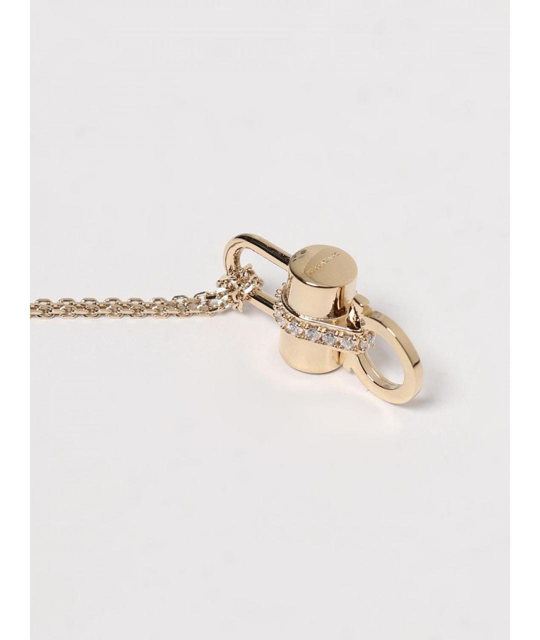 FERRAGAMO Золотая металлическая подвеска, фото 2