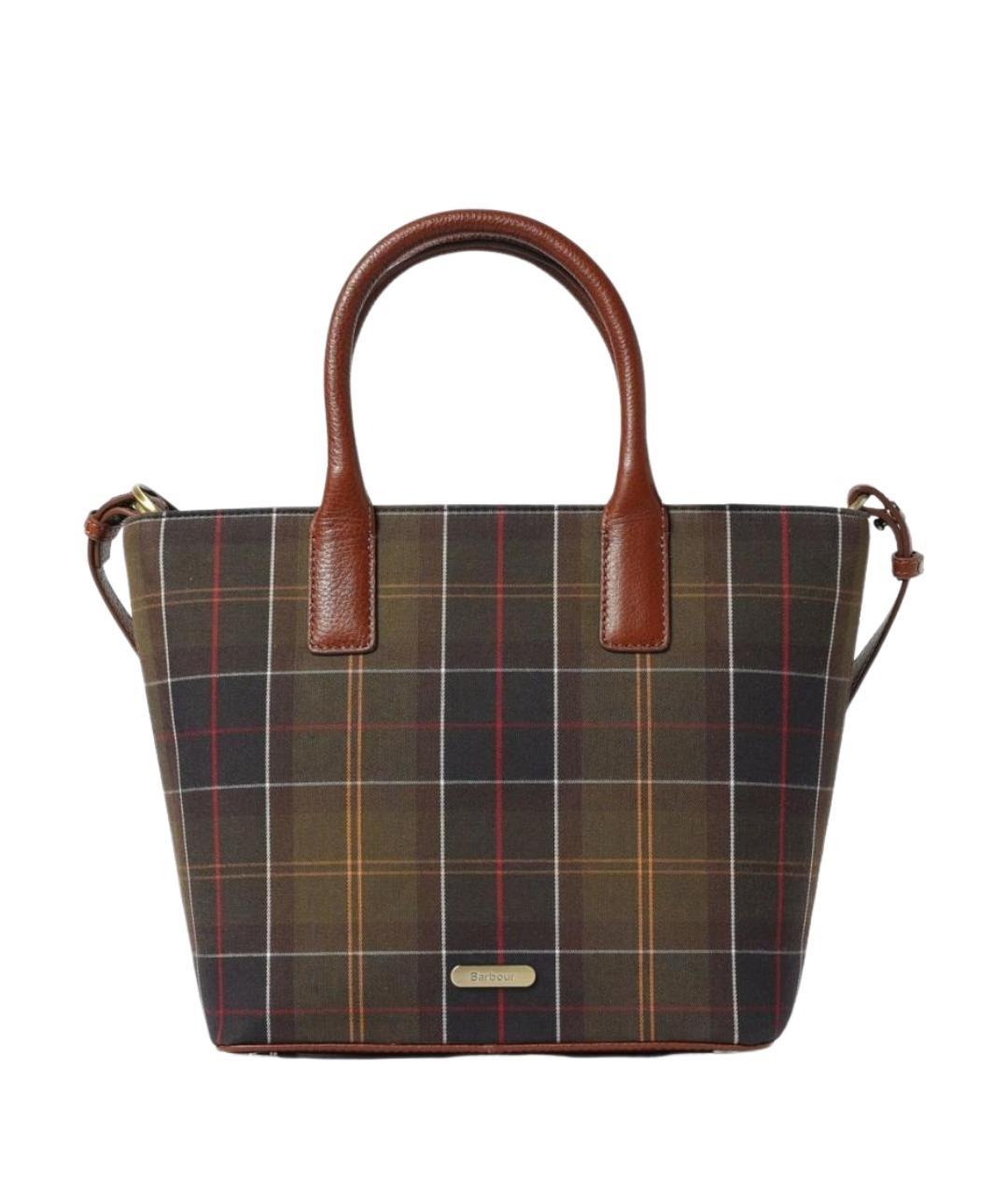 BARBOUR Мульти тканевая сумка с короткими ручками, фото 1