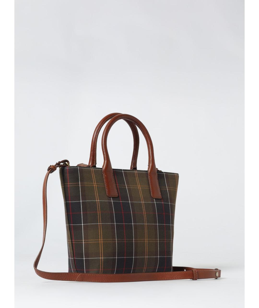 BARBOUR Мульти тканевая сумка с короткими ручками, фото 2