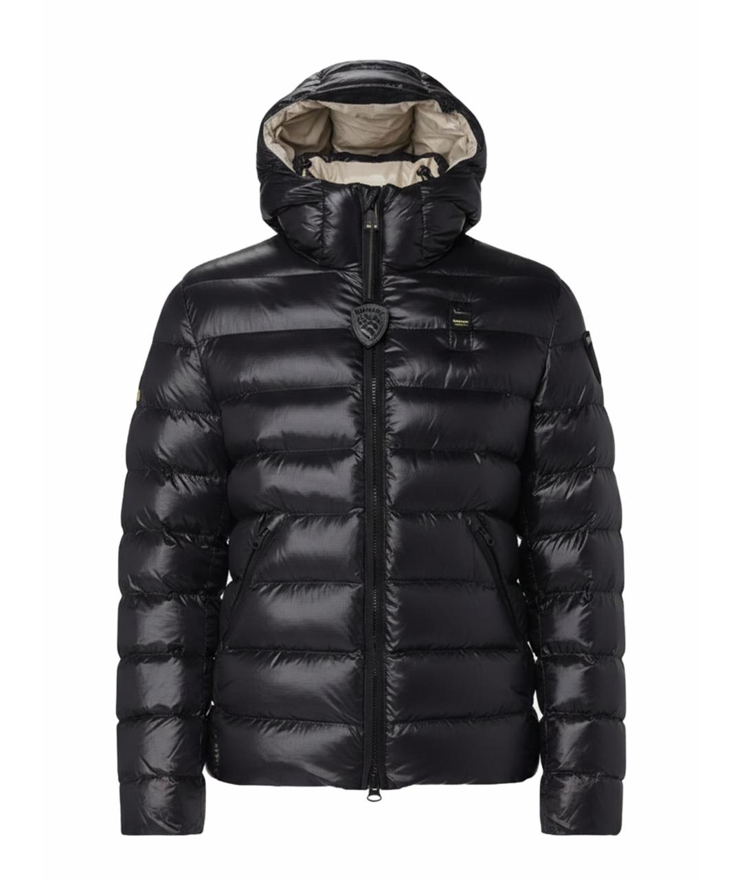 BLAUER Черная полиэстеровая куртка, фото 1