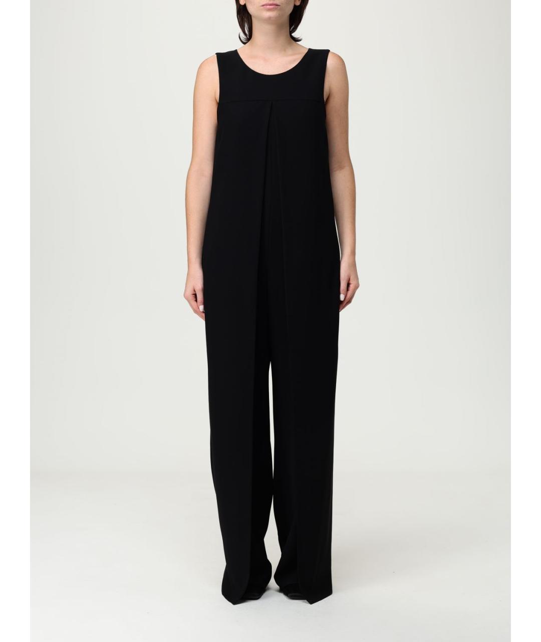 EMPORIO ARMANI Черный полиэстеровый комбинезон, фото 4