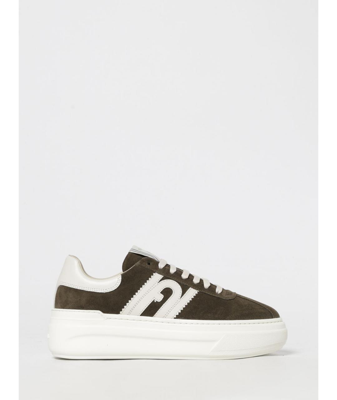 FURLA Мульти кожаные кеды, фото 4