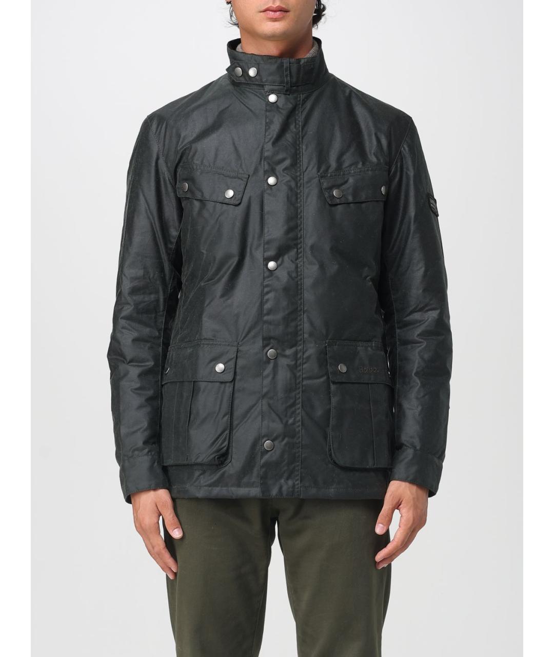BARBOUR Черная полиамидовая куртка, фото 2