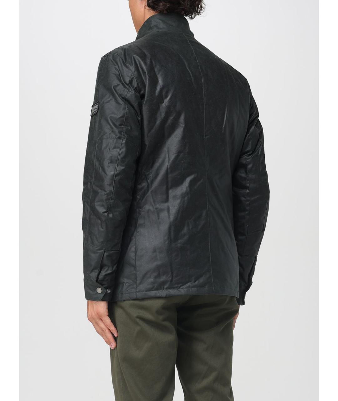 BARBOUR Черная полиамидовая куртка, фото 3