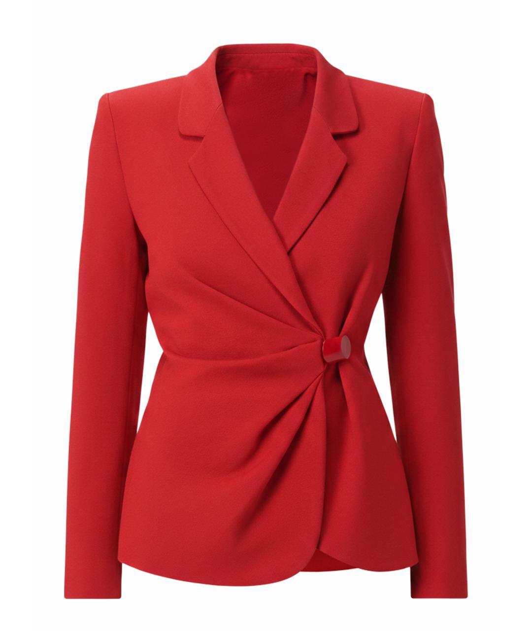 EMPORIO ARMANI Красный полиамидовый жакет/пиджак, фото 1