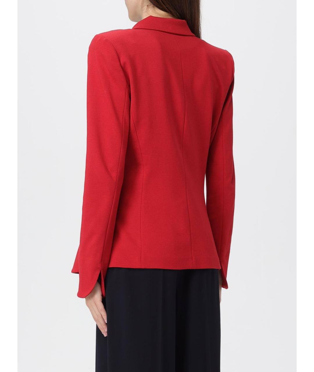 EMPORIO ARMANI Красный полиамидовый жакет/пиджак, фото 2