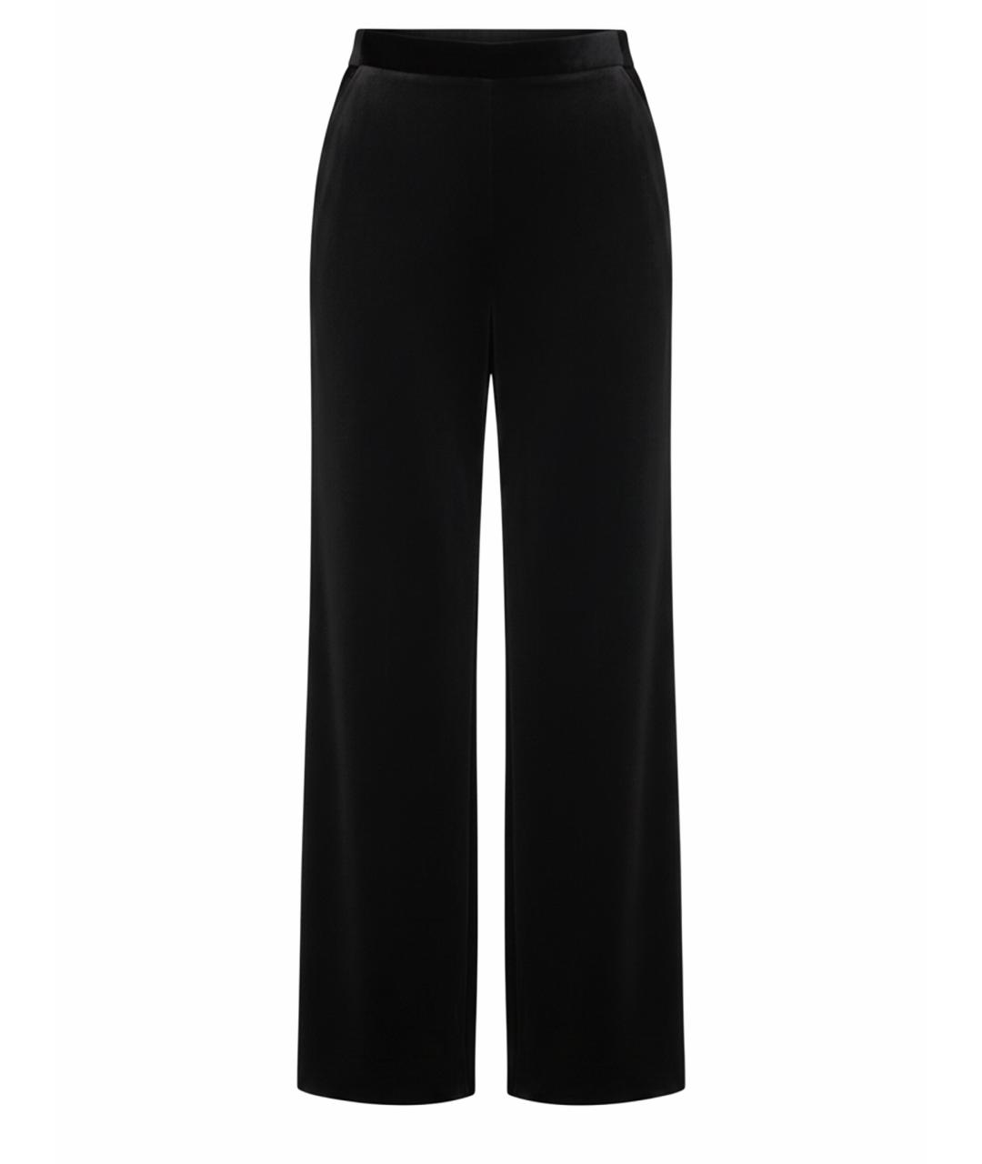 EMPORIO ARMANI Черные прямые брюки, фото 1