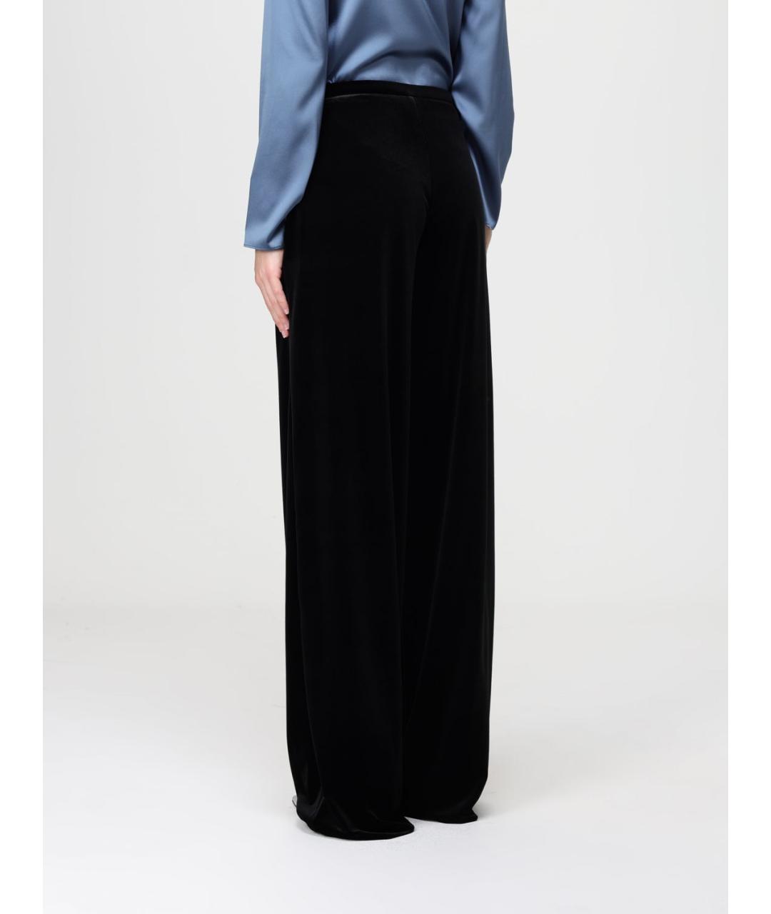 EMPORIO ARMANI Черные прямые брюки, фото 3