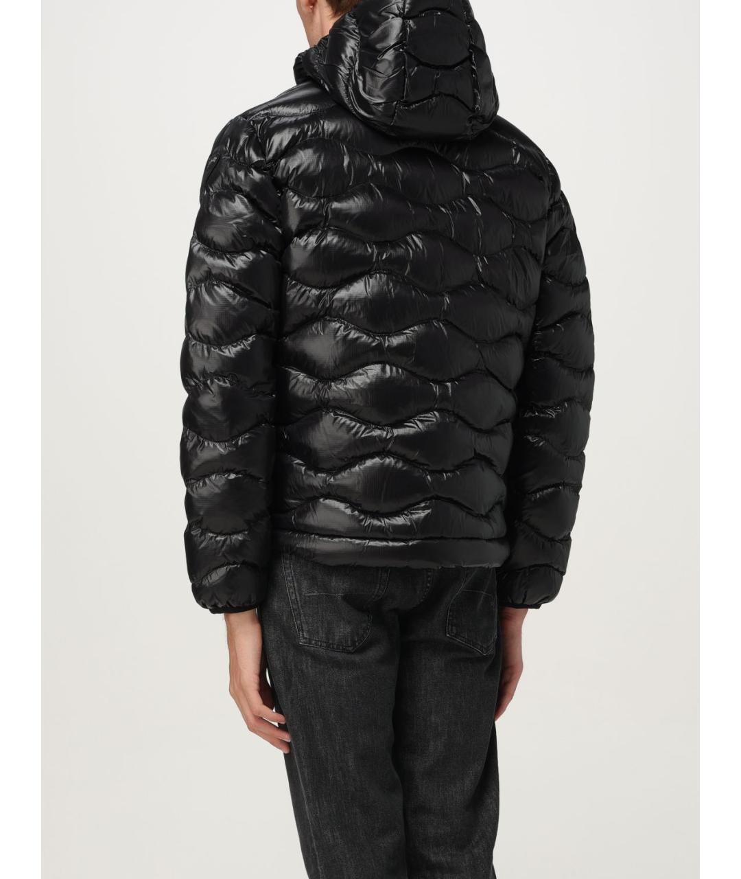 BLAUER Черный полиэстеровый пуховик, фото 2