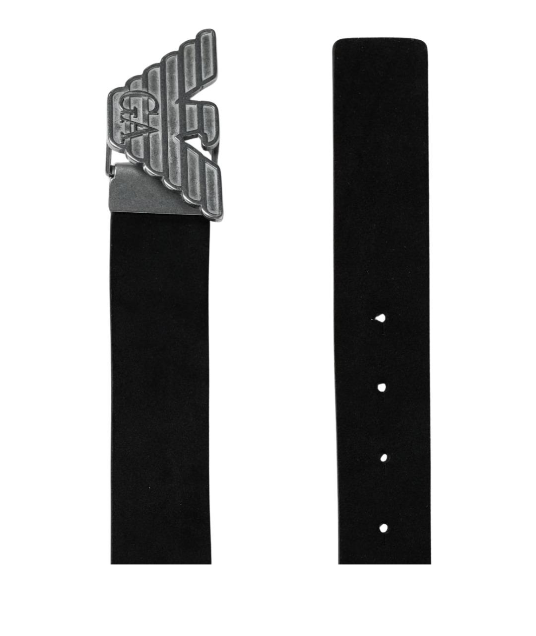 EMPORIO ARMANI Черный ремень, фото 2