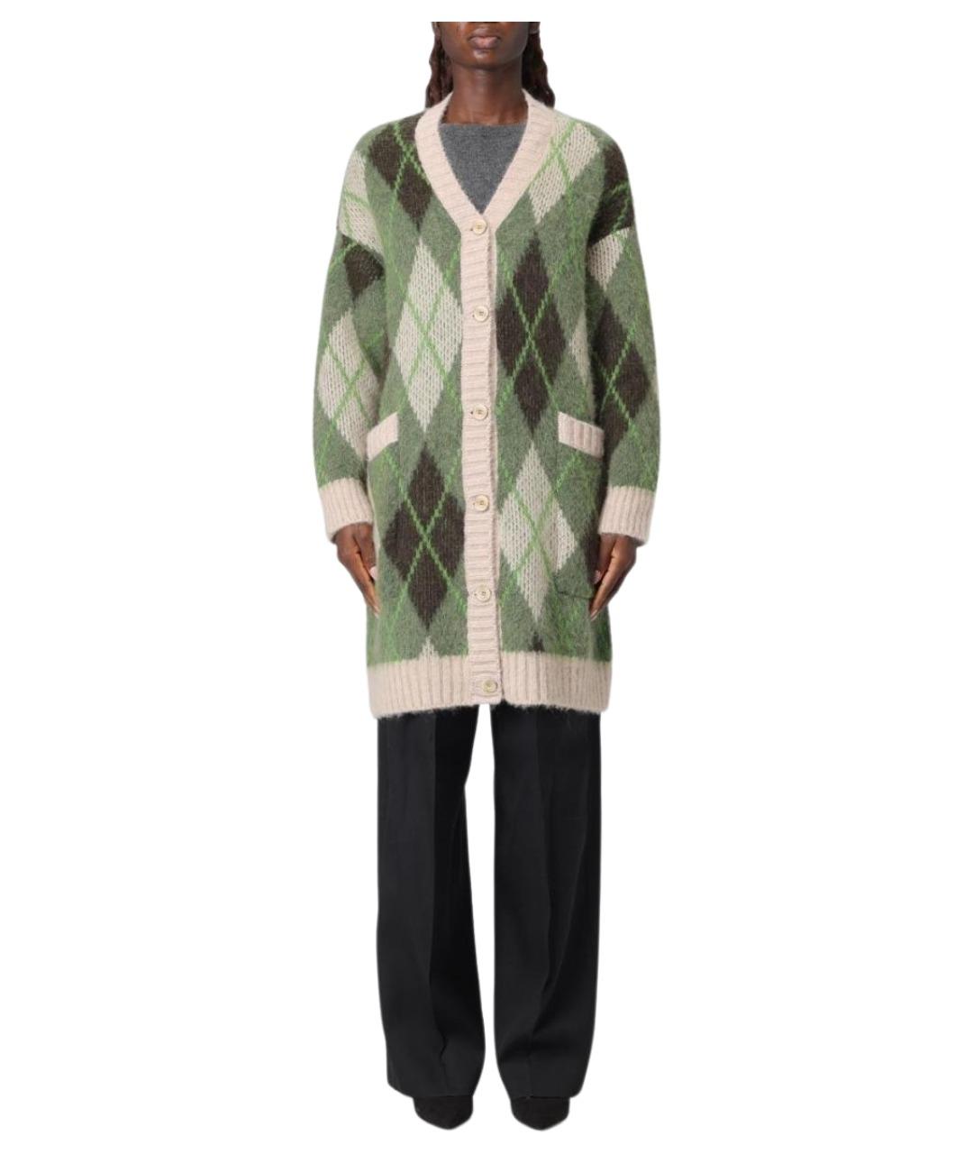 EMPORIO ARMANI Мульти шерстяной кардиган, фото 1