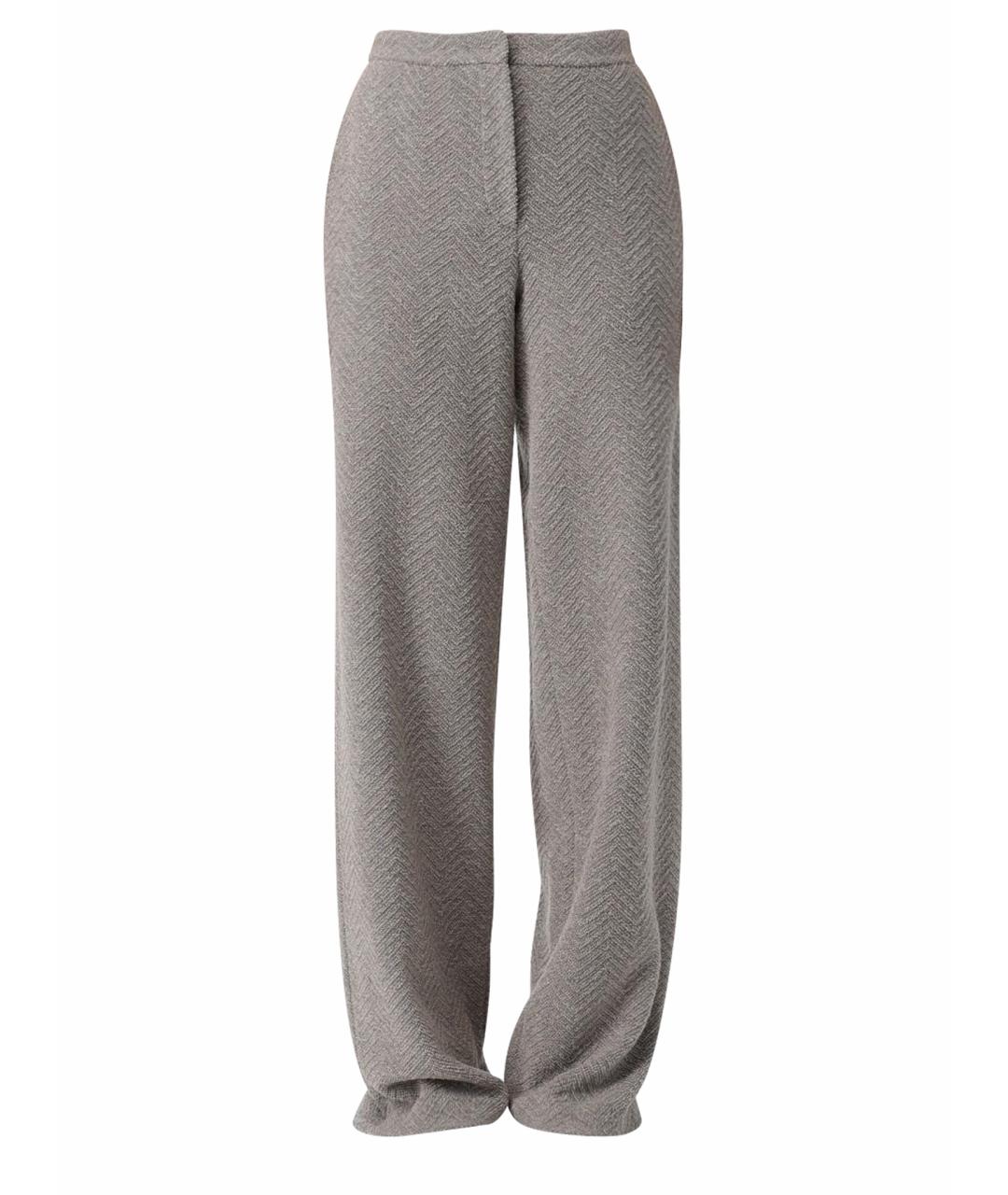EMPORIO ARMANI Шерстяные прямые брюки, фото 1